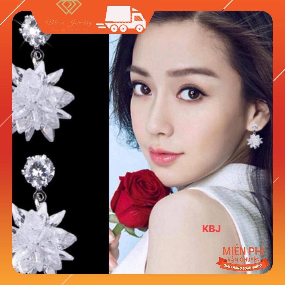 BÔNG TAI NỮ BẠC TA - BÔNG TAI HOA M60