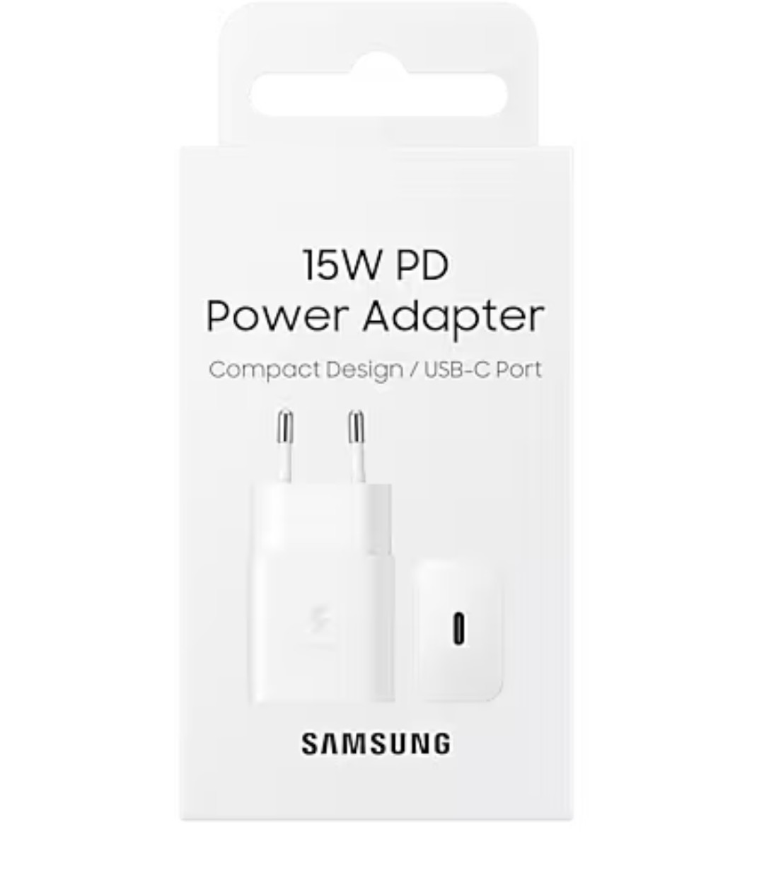 Cốc Sạc Samsung Power Adapter 15W Type C PD EP-T1510 - Hàng Chính Hãng