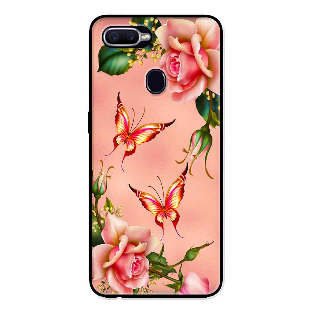 Ốp Lưng in cho Oppo F9 Mẫu Hoa Hồng  - Hàng Chính Hãng