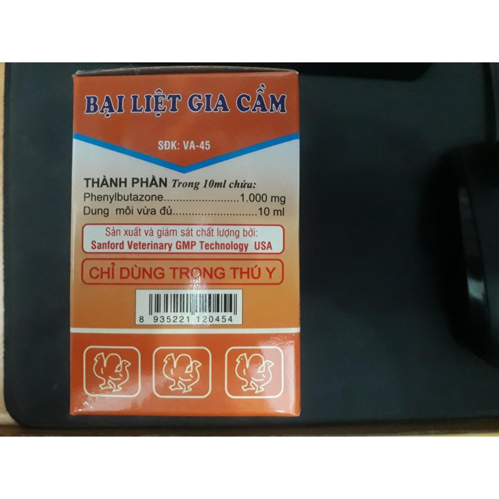 Via Khớp lọ 10ml. dùng cho gà, vịt, heo