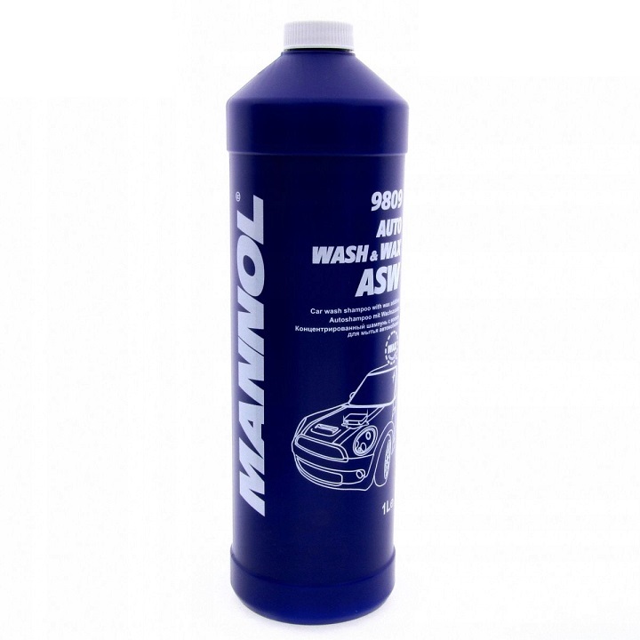 Dung Dịch Rửa Xe Đậm Đặc MANNOL Auto Wasch &amp; Wax 9809 1000ml