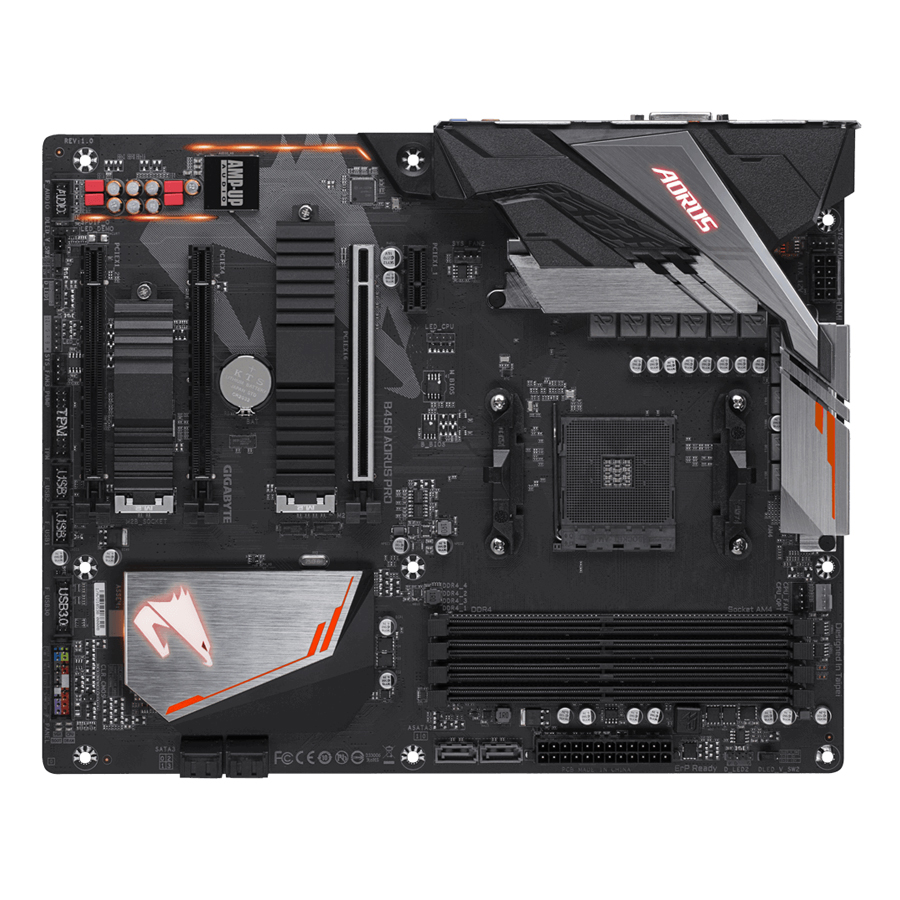 Bo Mạch Chủ Mainboard Gigabyte GA-B450 Aorus Pro - Hàng Chính Hãng