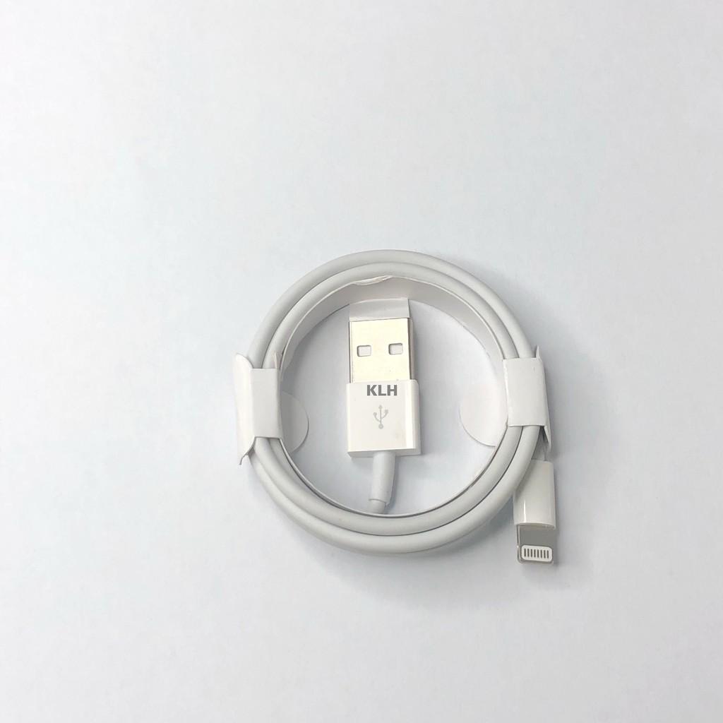 Dây cáp sạc nhanh cao cấp siêu bền 5i, truyền dữ liệu chạy phần mềm tốt cho Iphone 5 6 7 8 X Xs XsMax 11 KLH