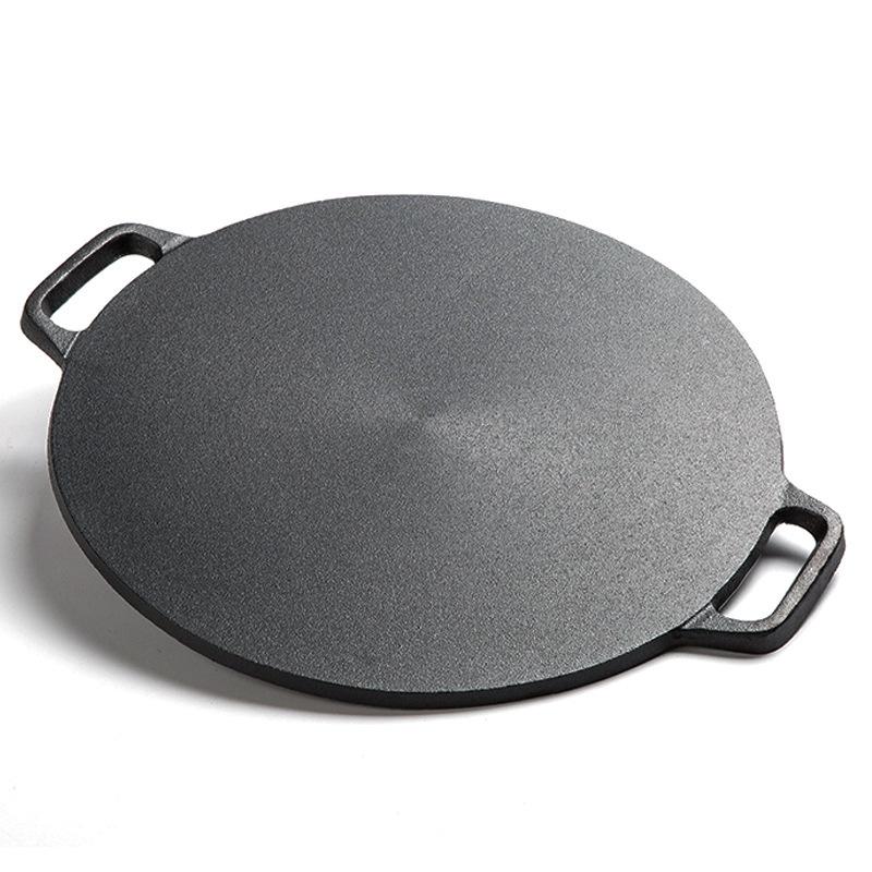Chảo Đá Nướng Đa Năng Chống Dính, Chống Gỉ, Không Cần Dầu - Size 34 CM - Chất Liệu Và Thiết Kế Bền, Chắc Chắn