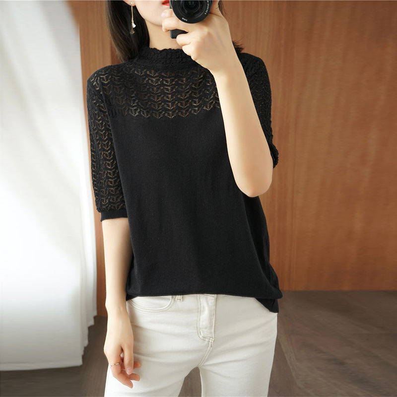 Áo Len Dệt Kim Cotton  Mỏng Thời Trang AL61 - Hàng Quảng Châu Cao Cấp