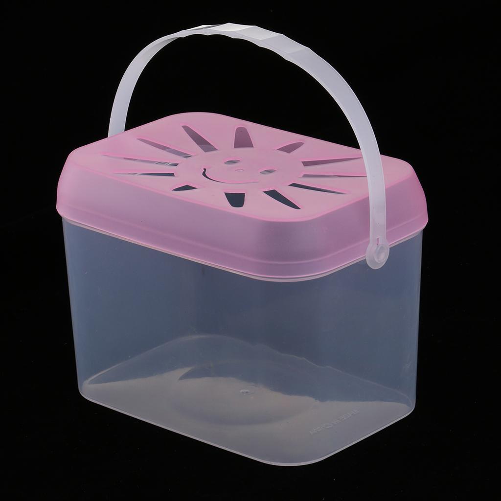 Novelty Reptile Insect Carry Box Plastic Turtle Breeding Case