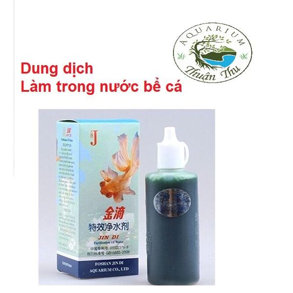 Dung dịch làm trong nước hồ cá JinDi 30ml