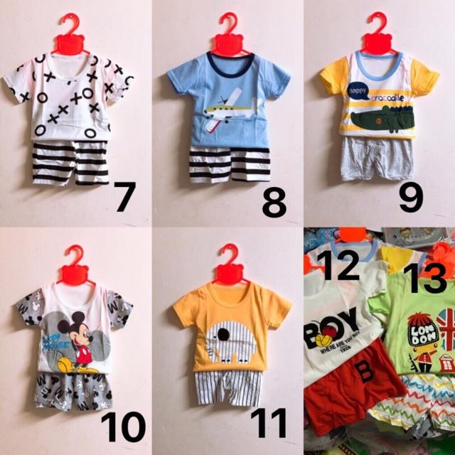 Bộ cotton cho bé trai/ bé gái