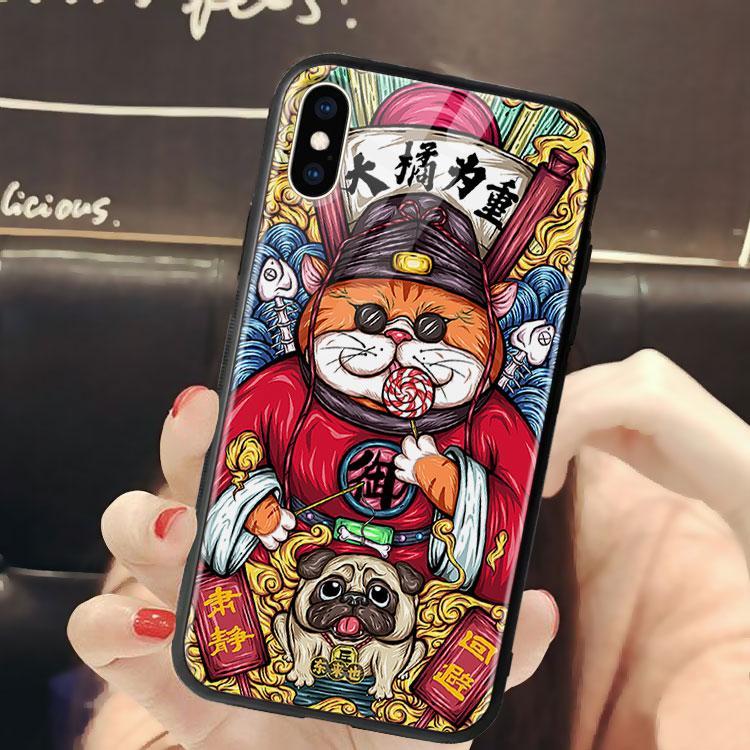 Ốp Lưng Mèo Thần Tài Mềm dành cho Iphone 6/6Plus/6S/6S Plus/7/7Plus/8/8Plus/X/Xs/Xs Max/11/11 Promax/12/12 Promax Lpc21010118