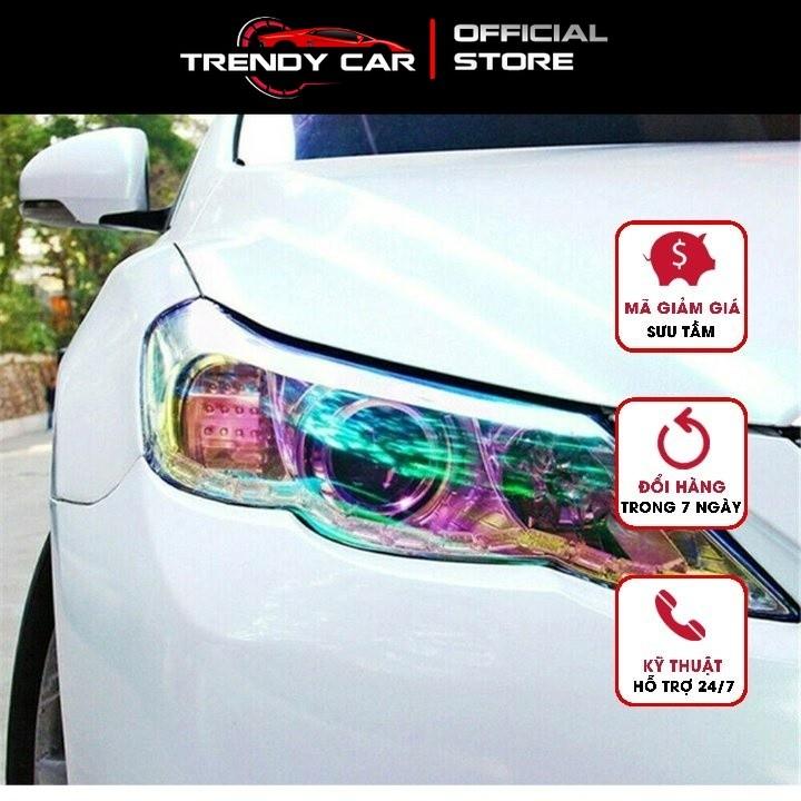 Decal Đổi Màu ngọc trai trang trí cho Đèn Pha Xe Hơi loại cao cấp Trang trí ô tô