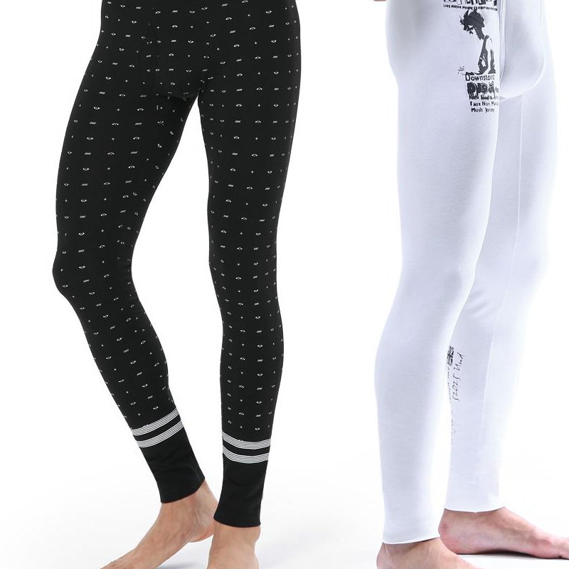 Năm 52025 Nam Nhiệt Quần Legging Thun Sát Nách Cotton Modal Nhiệt Đáy Quần Lót Nam Thời Trang Thời Trang Quần Legging Cotton Thun Nam Quần Leggin