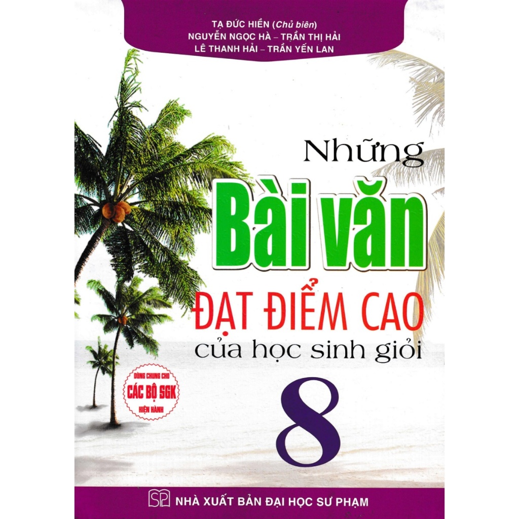 Sách - Combo Những Bài Làm Văn Hay Lớp 8 (Dùng Chung Cho Các Bộ SGK Hiện Hành) (Bộ 4 Cuốn)