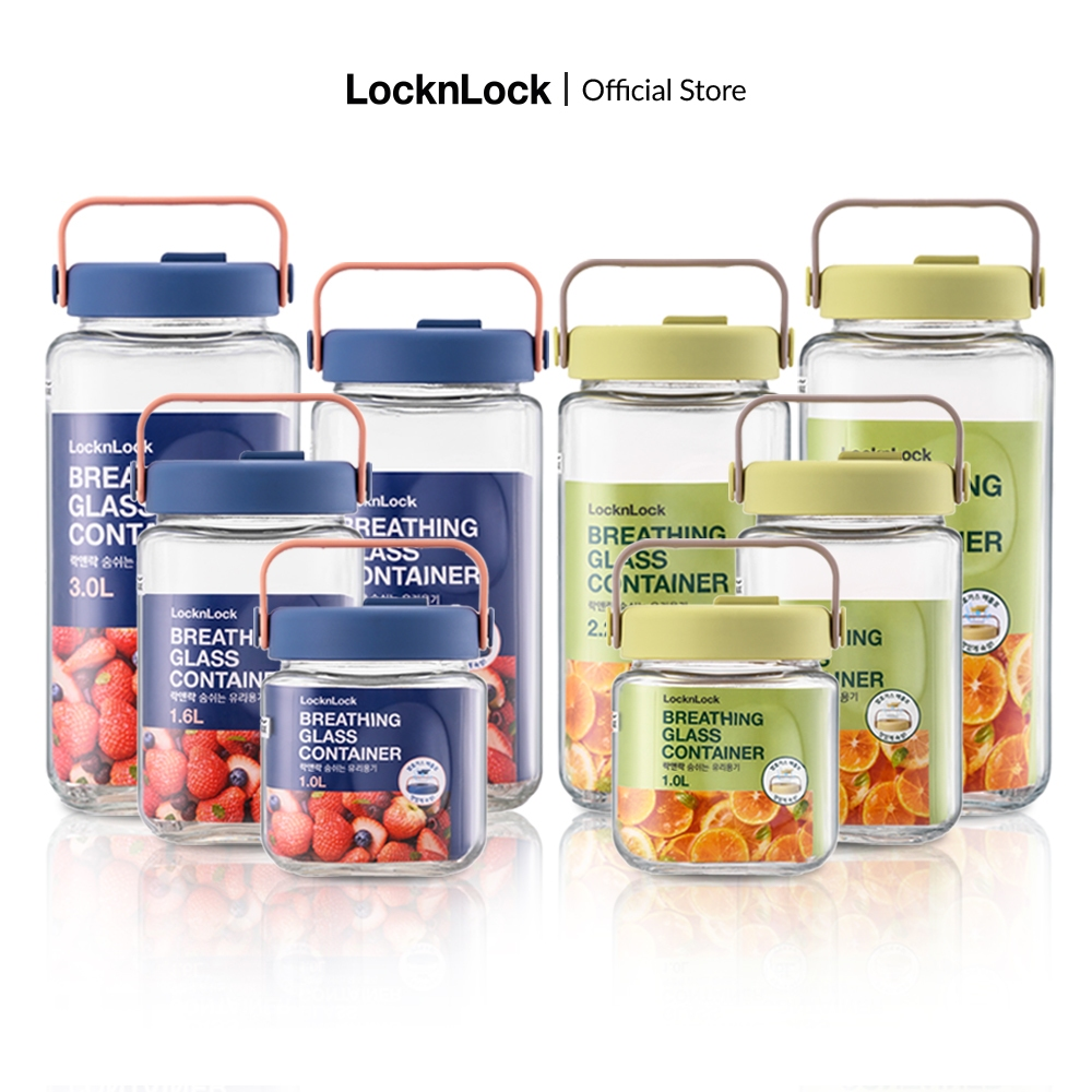 Hộp thuỷ tinh bảo quản thực phẩm LocknLock 300ML LLG205, Hàng chính hãng, dùng được lò vi sóng - JoyMall