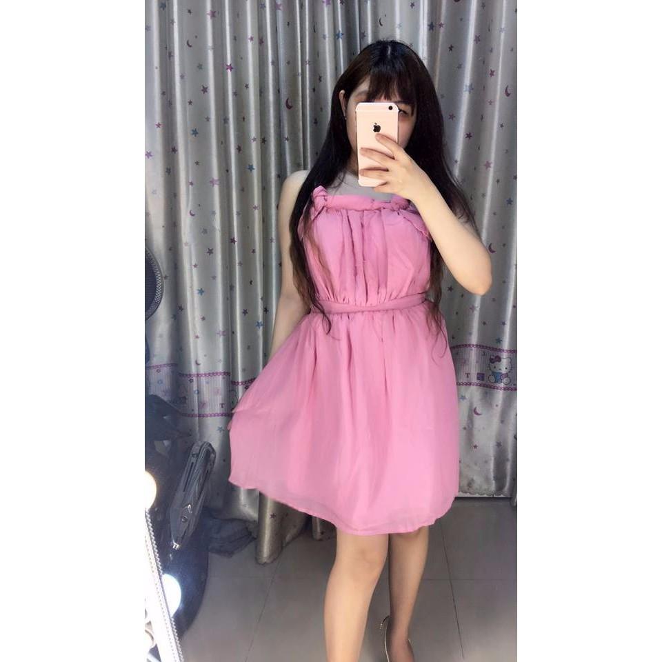 ĐẦM VOAN XÒE NHÚNG NGỰC SALE