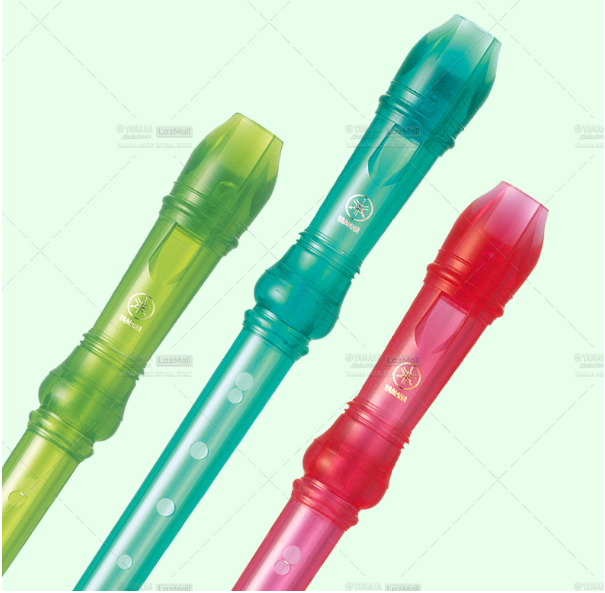 Sáo dọc Recorder Soprano Rainbow YAMAHA YRS-20BP kèm túi đựng - Tiêu chuẩn giáo dục quốc tế