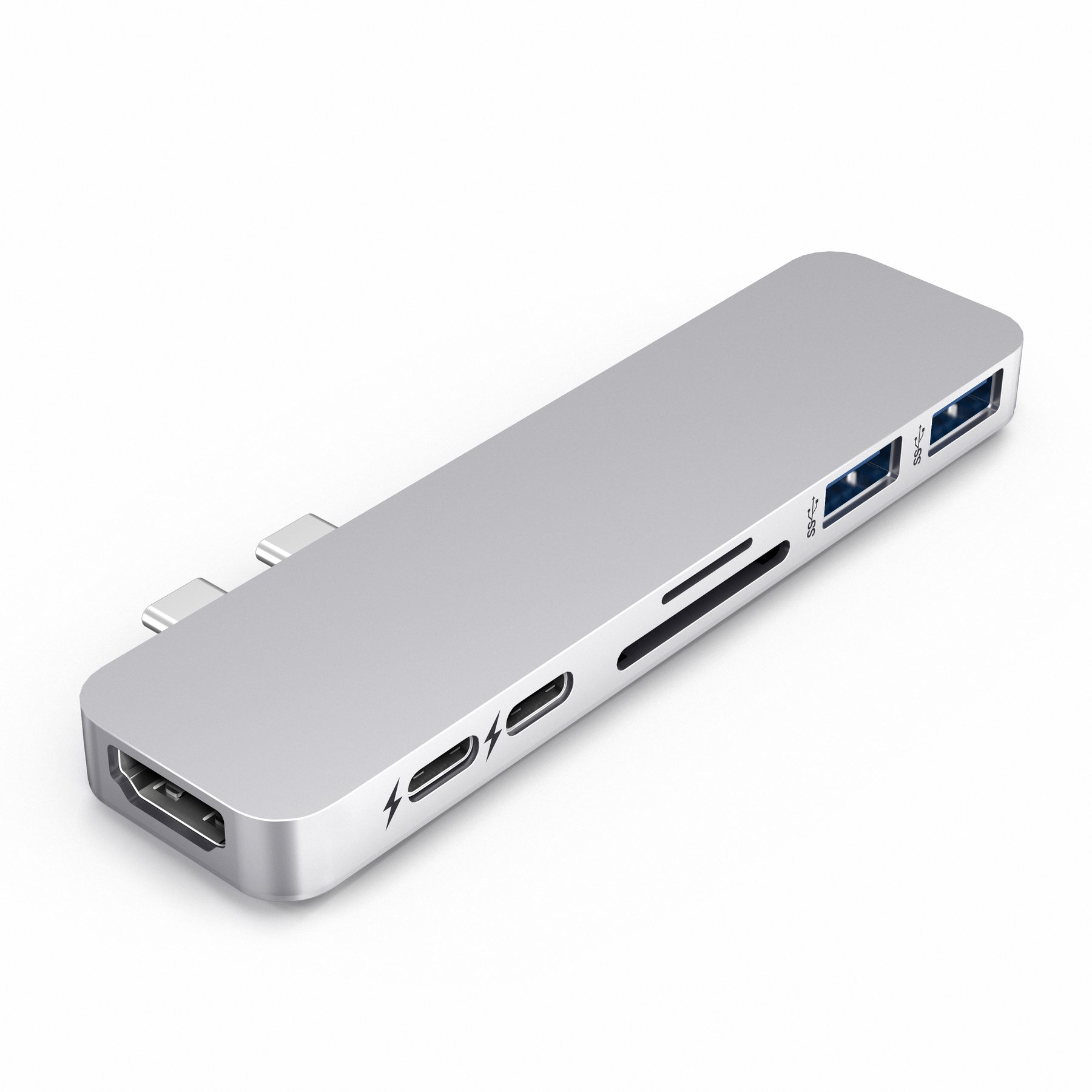 Cổng Chuyển HyperDrive Dual USB-C 7-in-2 Thunderbolt 3 Hub - (HD-GN28B) - Hàng Chính Hãng