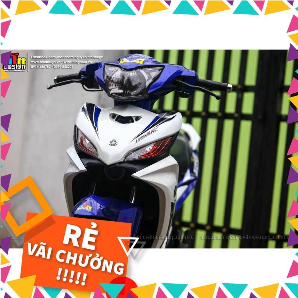 Tem Rời Exciter 135 Mẫu LC Trắng Đen Xanh