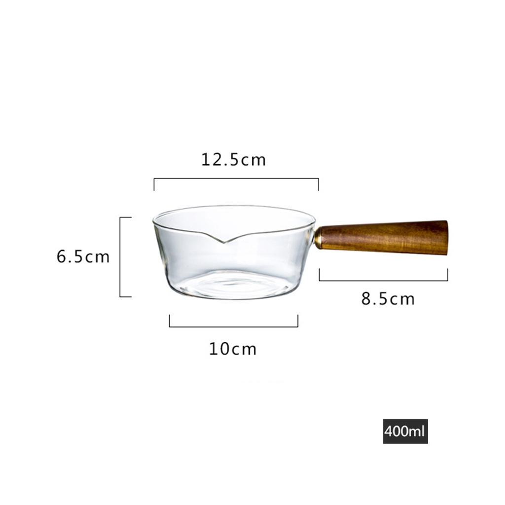 2 Piece Sauce Pan Sauce Pot Pasta Pot Milk Pan Stovetop Pot for Milk Salad
