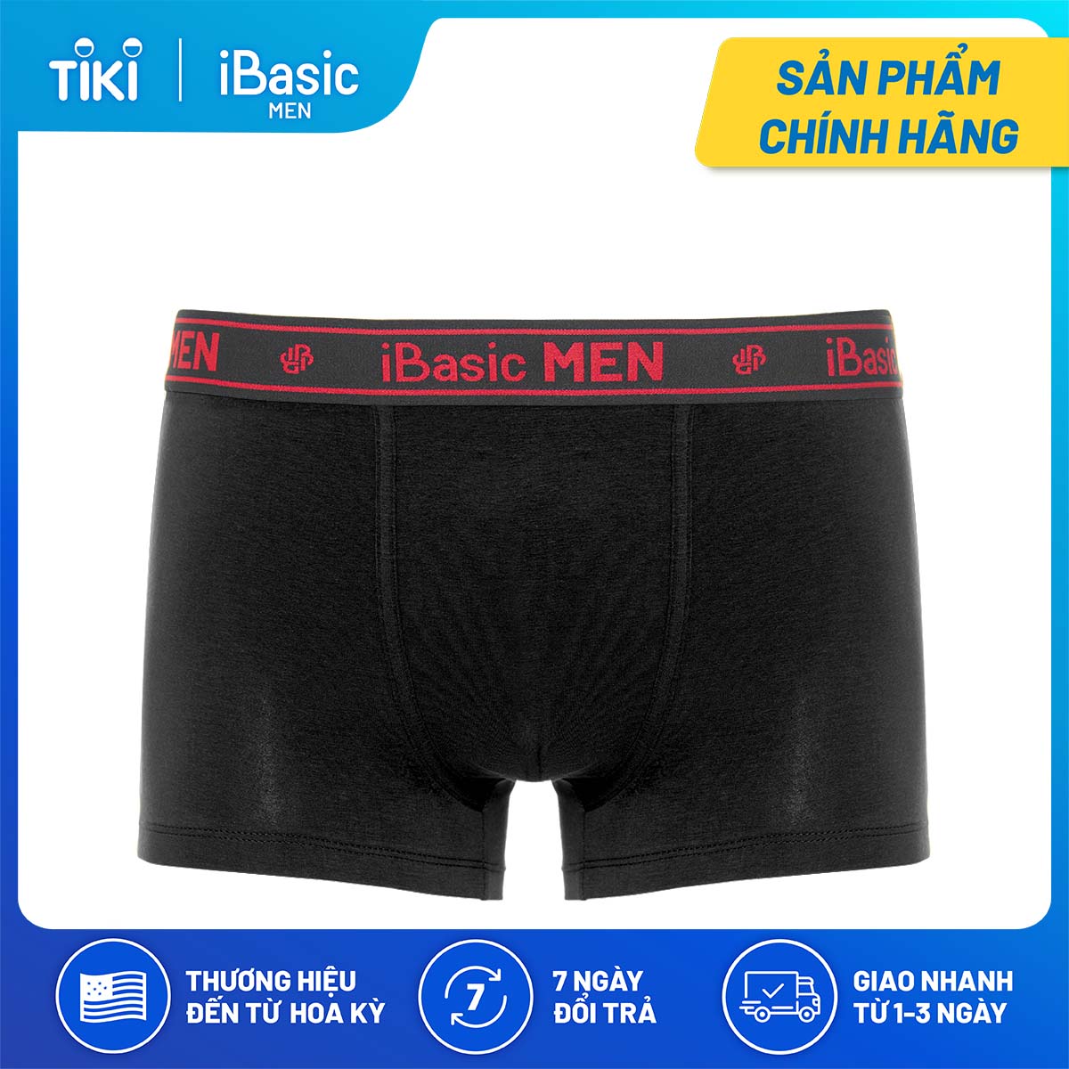 Quần lót nam đùi ngắn cotton iBasic PANM078