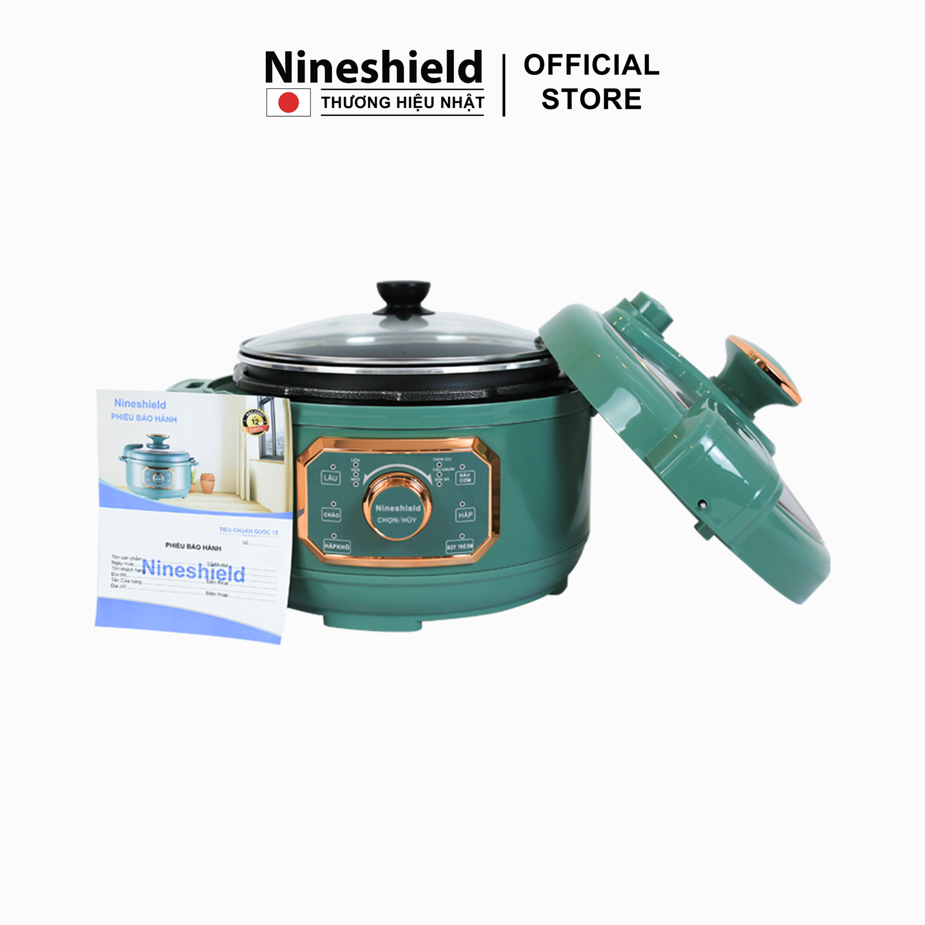 Nồi Áp Suất Điện Đa Năng Nineshield KB618-KB818 - Hàng chính hãng