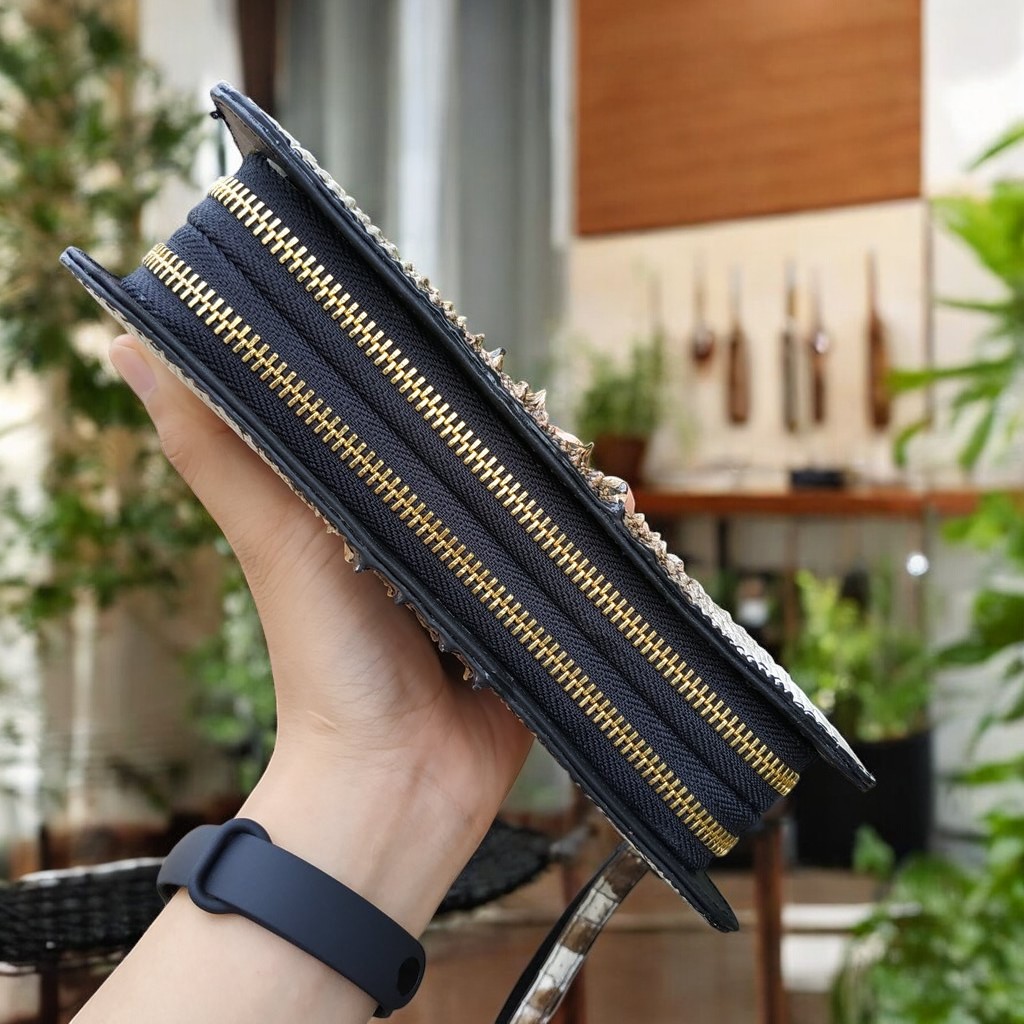 Ví dài cầm tay 2 khuôn size 21*11 cm đẹp khó cưỡng!