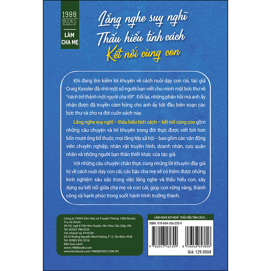 Lắng Nghe Suy Nghĩ - Thấu Hiểu Tính Cách Kết Nối Cùng Con