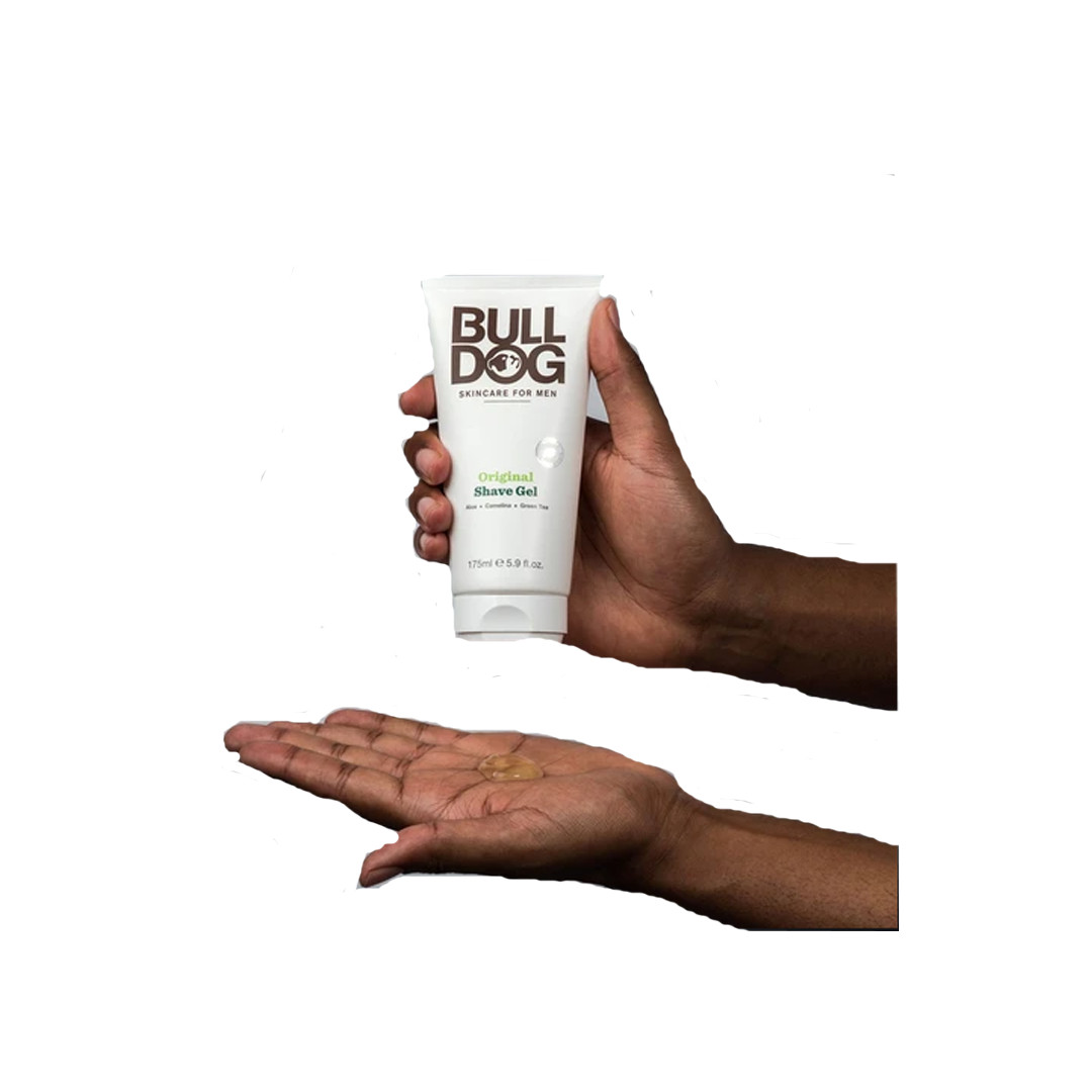 Gel cạo râu dành cho nam da thường Bulldog Original Shave Gel 175ml (Bill Anh)