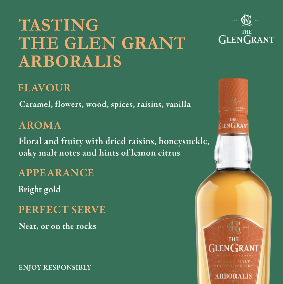 Rượu Glen Grant Arboralis Scotch Whisky Single Malt 40% 1x0.7L