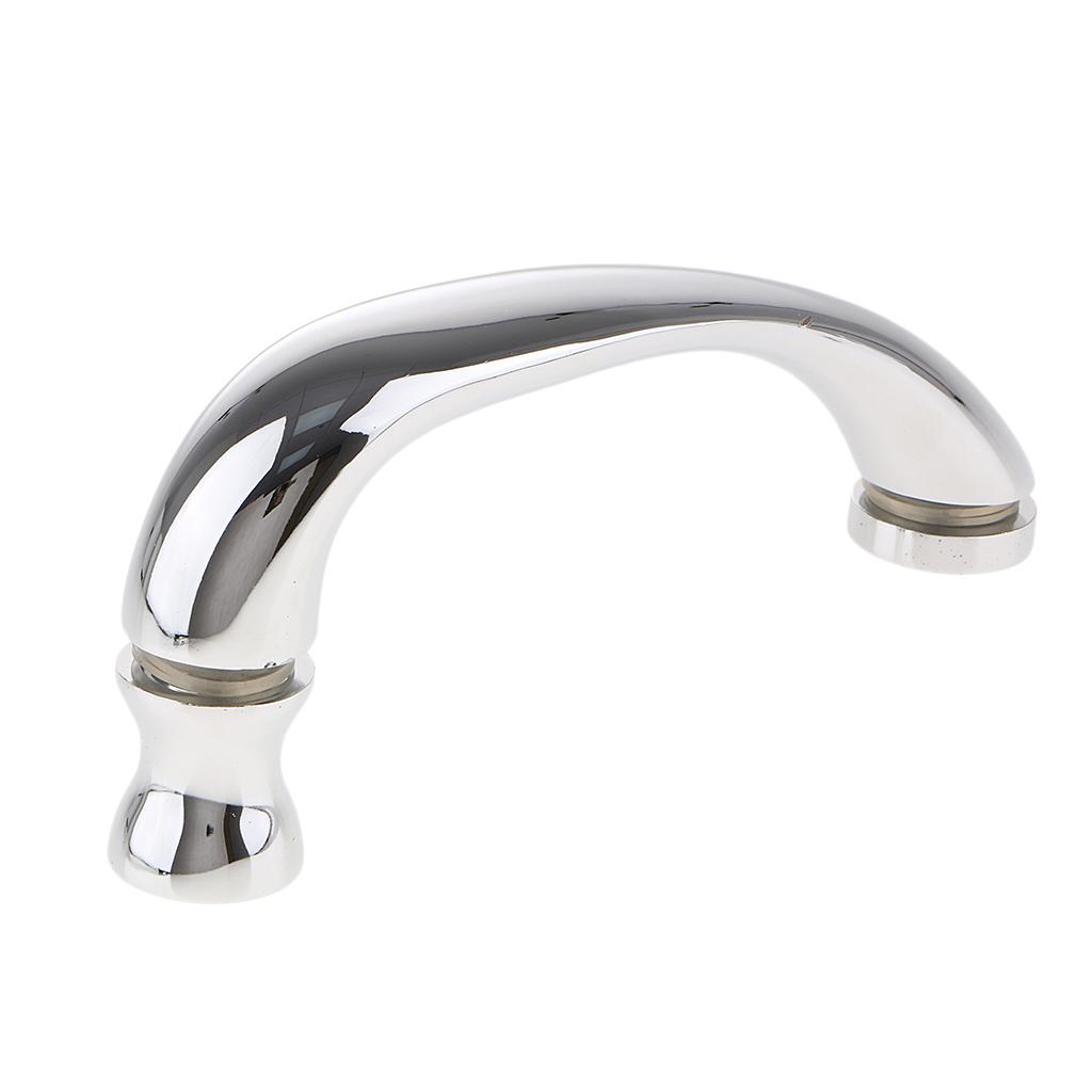 Heavy Duty Metal Door Pull Handle for Bathroom Shower Glass Door Silver #1
