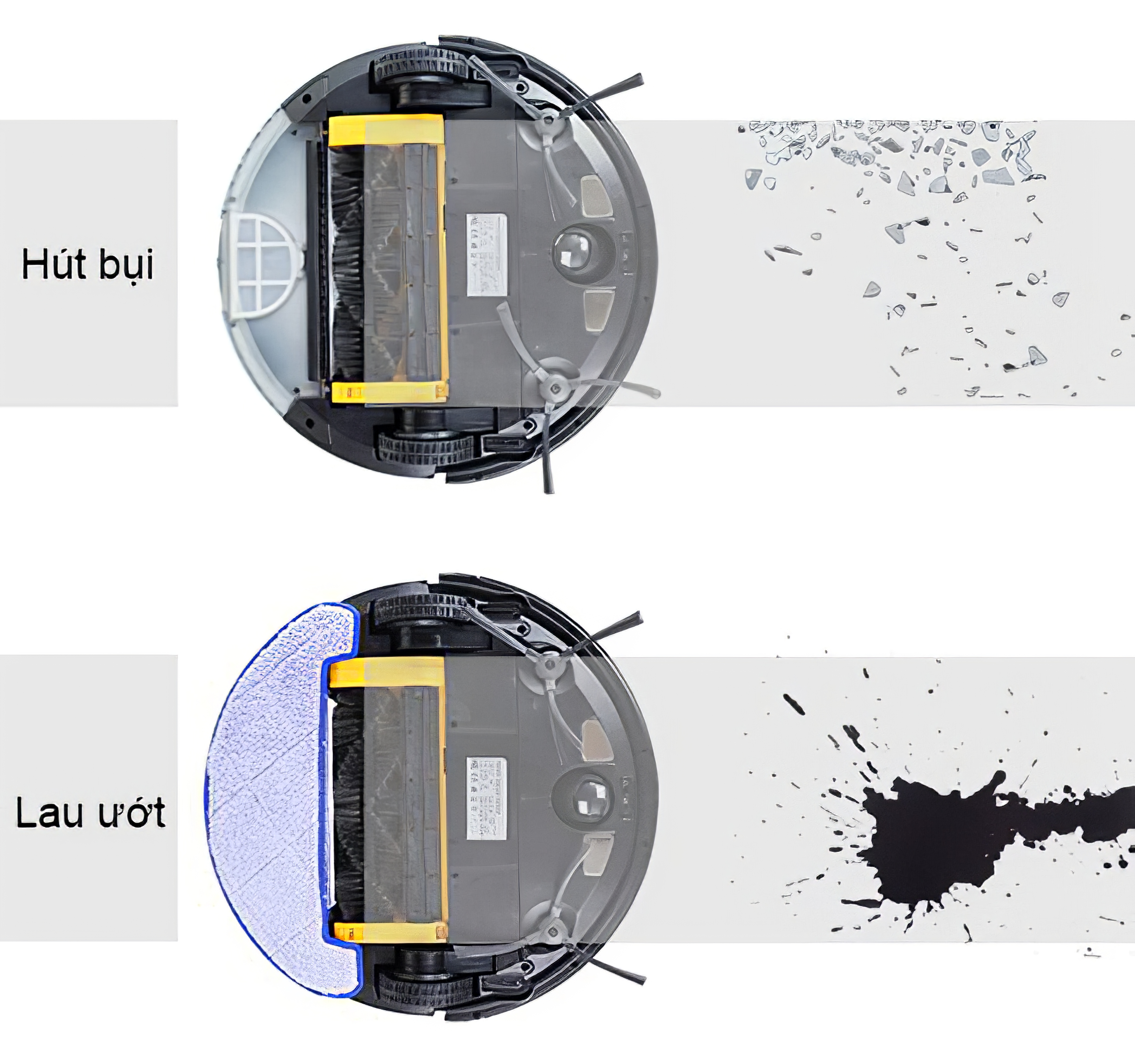 Robot hút bụi lau nhà Ultty SKJ RB01X - Hàng chính hãng