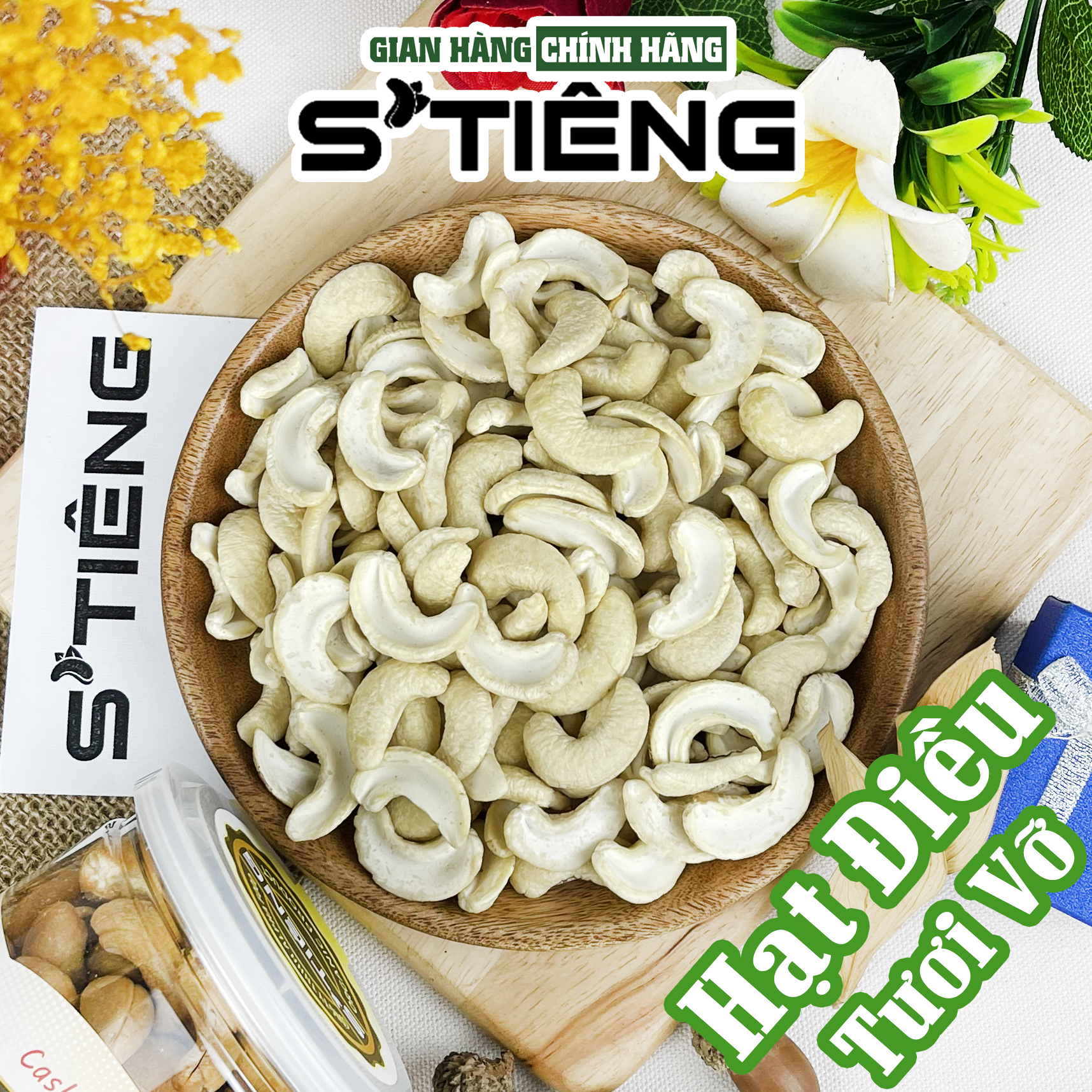 Hạt Điều Tươi Làm Sữa Làm Bánh STIÊNG Bình Phước