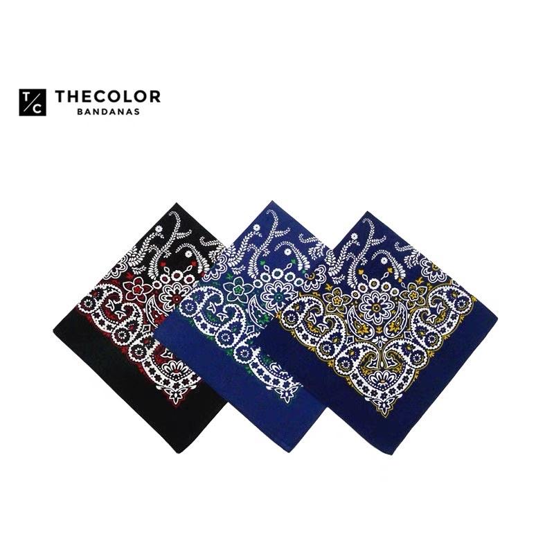 Khăn bandana cotton size 55x55cm