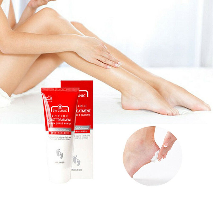 Kem Dưỡng Da Chân 3W Clinic Enrich Foot Treatment