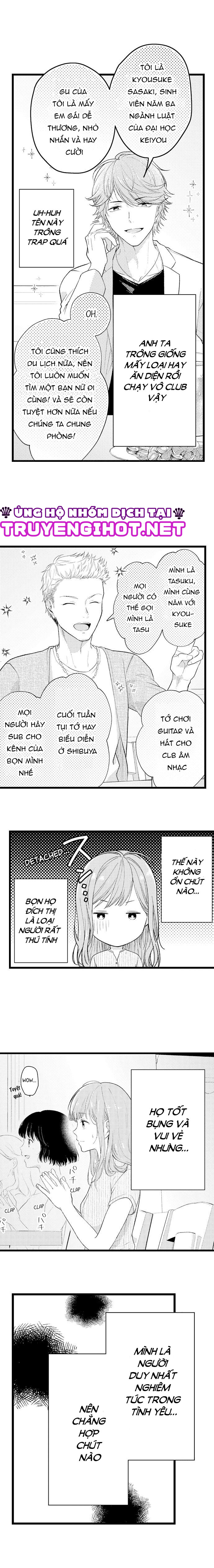 chỉ 3 giây sau, anh ấy như biến thành quái thú chapter 1.1 4