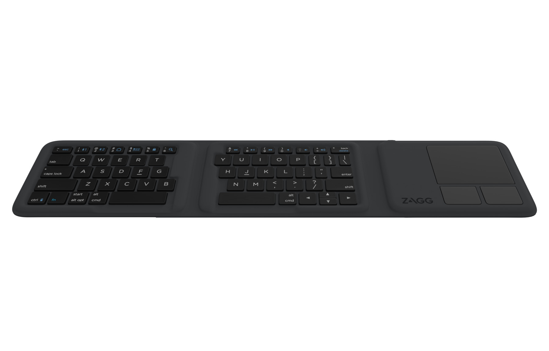 Bàn phím gấp 3 ZAGG Universal Keyboards - Tri Folding 103203612 - Hàng chính hãng