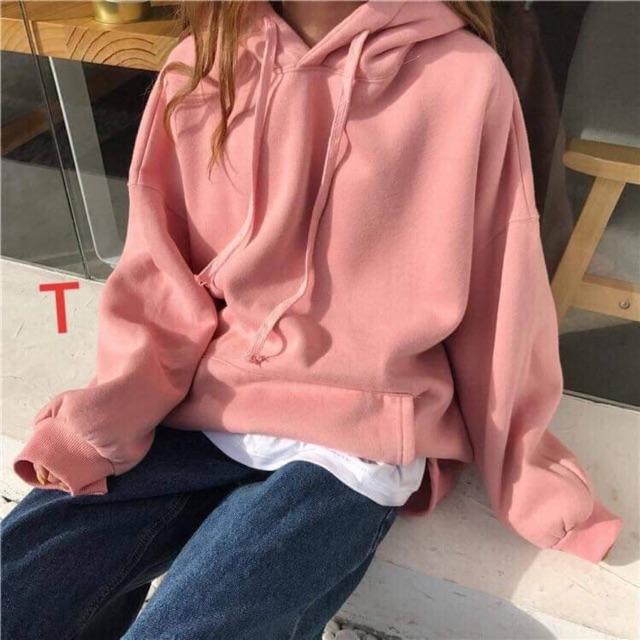 Áo hoodie trơn cá tính DTR0919