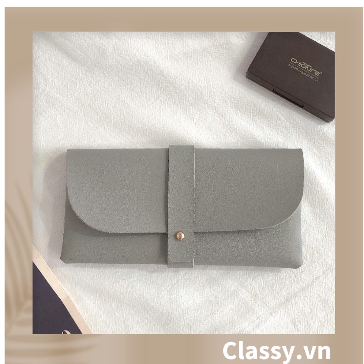Túi đựng mắt kính, Điện thoại Classy thời trang màu trơn, chống sốc, chống trầy xướt PK1262