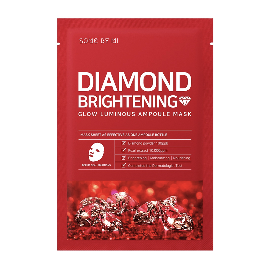 Combo 5 Mặt Nạ Giấy Dưỡng Sáng Da Da Some By Mi Diamond Brightening Mask Sheet 25g x5