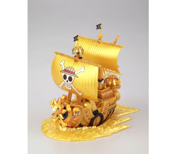 Mô hình lắp ráp tàu Thousand Sunny Film Gold One Piece + Tặng kèm bộ thẻ bài Pokemon