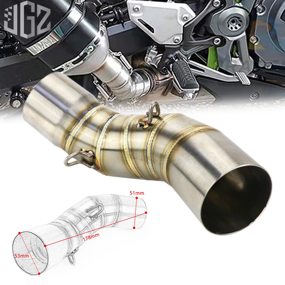 Ống Xả Nhiệt Bằng Thép Không Gỉ Cho Xe Mô Tô Kawasaki Z900Rs 2017-2020 2018 2019 2020