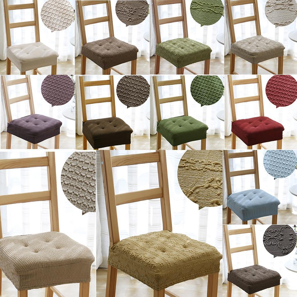 Modern Sponges Seat Cushion Thick Pad Bolster Chair Slipcover