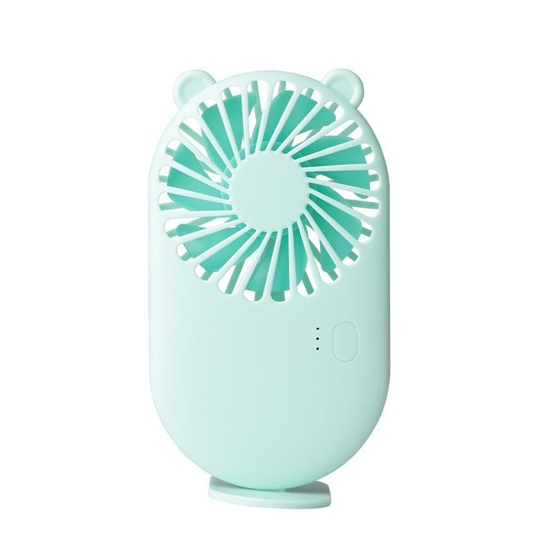 Quạt Mini Tích Điện Cầm Tay Hình Động Vật Đáng Yêu 3 Chế Độ - Quạt Cầm Tay Sạc Pin Tặng Kèm Dây Sạc USB DUASHOP