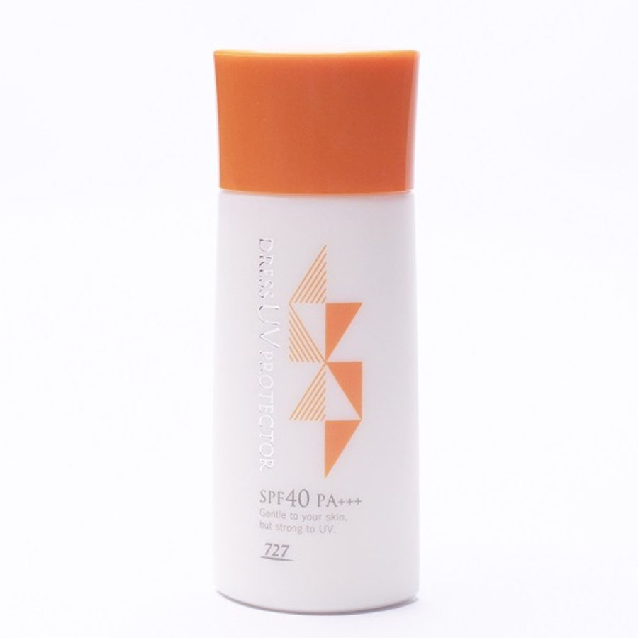 Kem chống nắng Nhật Bản dạng lỏng, SPF40 PA++ chống tia UV, tác nhân gây hại 727 DRESS UV PROTECTOR 50ml