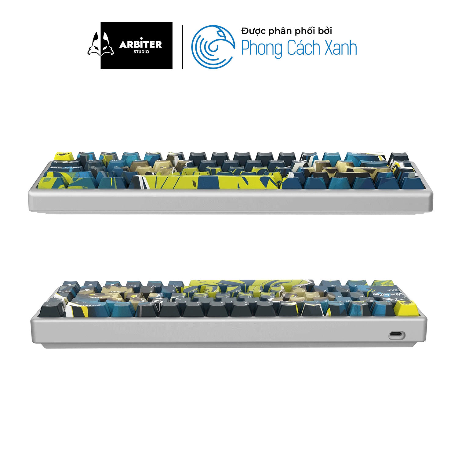 Bàn phím từ HE Arbiter Studio Polar 65 Calabera - Limited Edition - Hàng Chính Hãng