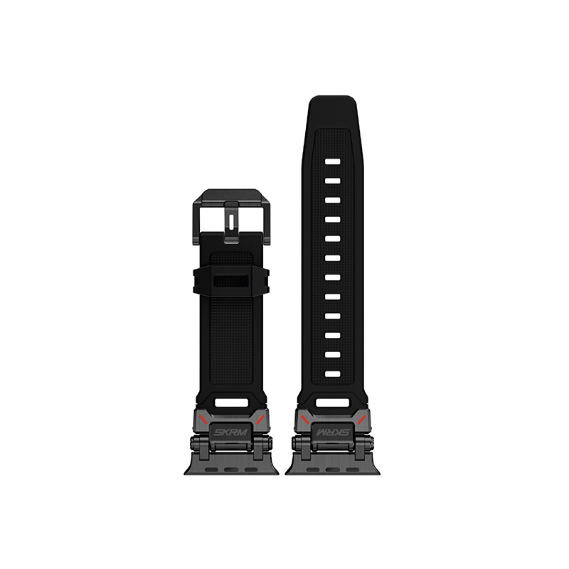Dây Đồng Hồ Skinarma TITON Cho Apple Watch Size 49/46/45/44mm Độ Bền Vượt Trội Chống Nước Khóa Cài Kim Loại Hàng Chính Hãng