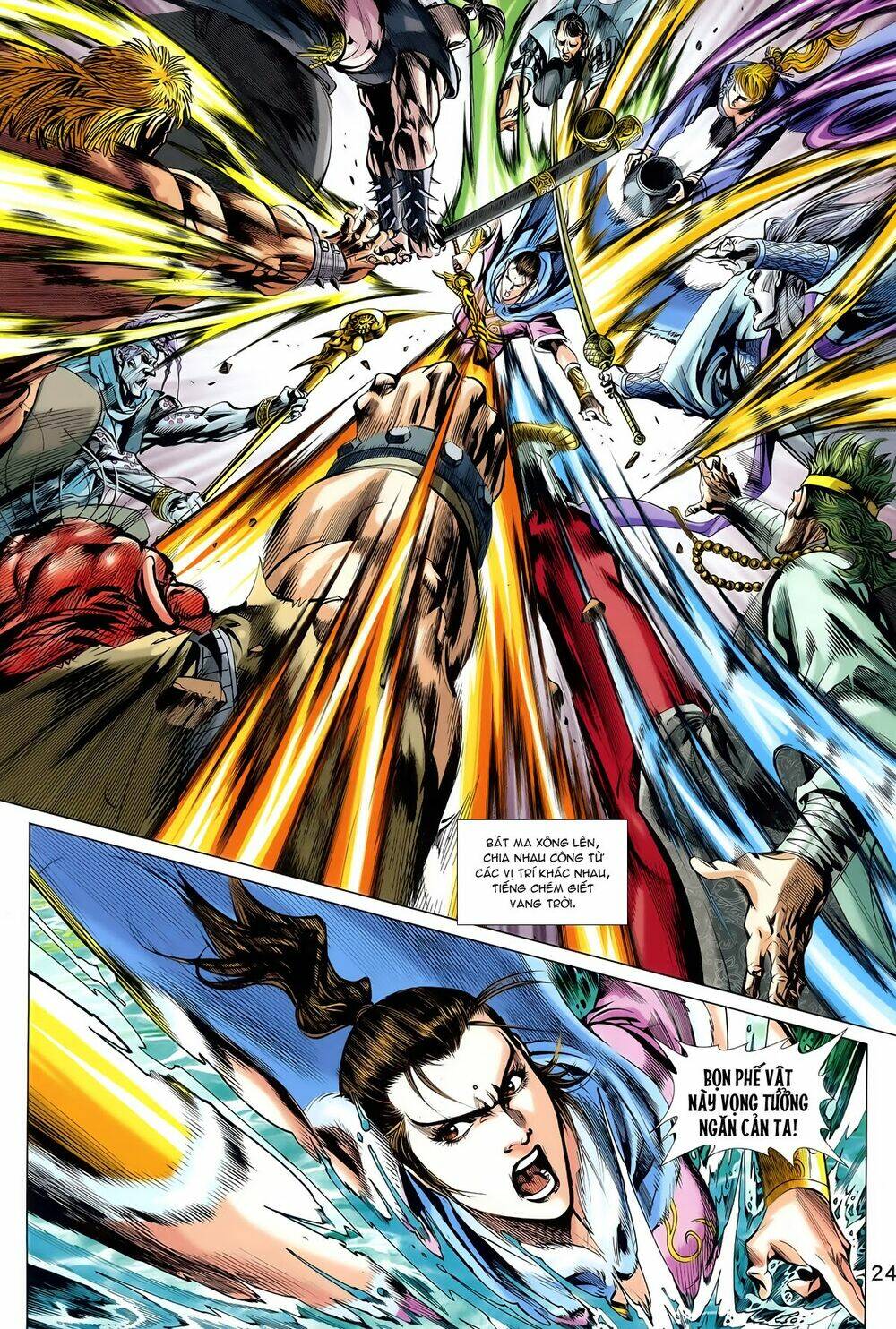 thần binh vấn thiên chapter 19 23