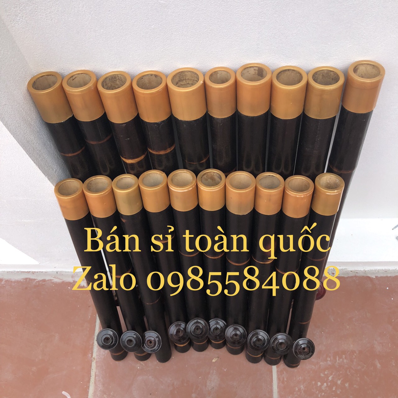 Điếu cày trúc dài 65cm giá bình dân