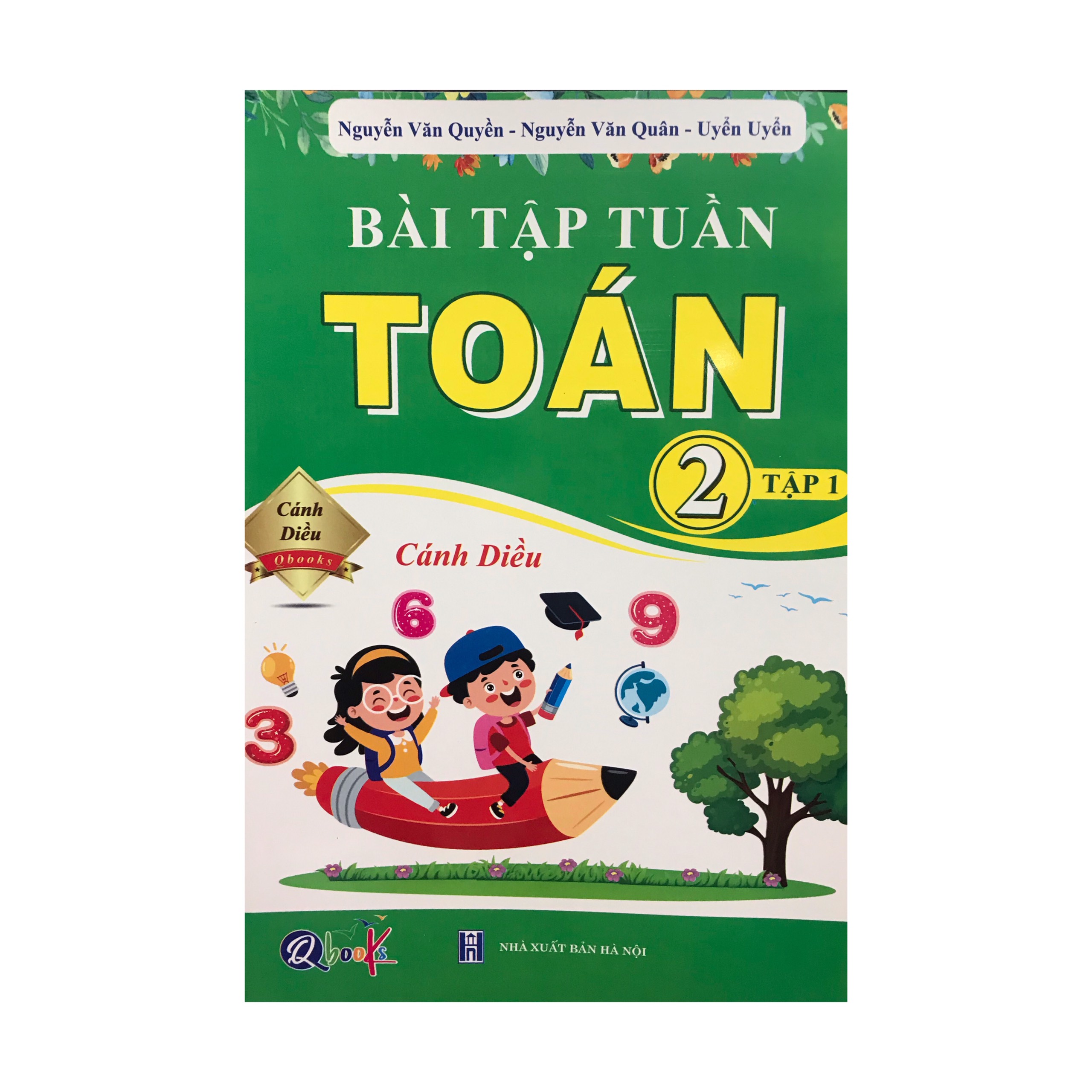 Combo 2 cuốn Bài tập tuần tiếng việt và toán 2 tập 1 ( Cánh diều )