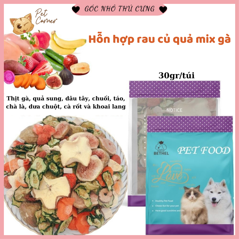 Bánh thưởng phô mai béo ngậy, giàu dinh dưỡng cho thú cưng