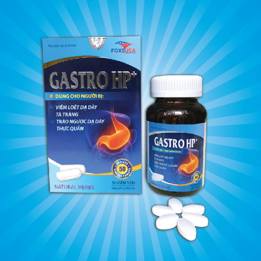 Thực phẩm bảo vệ sức khỏe Gastro Hp _Bổ tỳ, kiện vị, hỗ trợ bảo vệ niêm mạc dạ dày